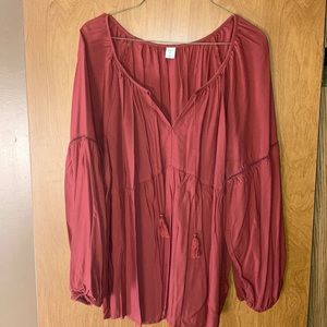 Old Navy Plus Size Blouse - Size 2X